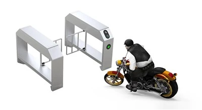 Poartă de securitate pentru barieră batantă în aer liber comună pentru pietoni/vehicule